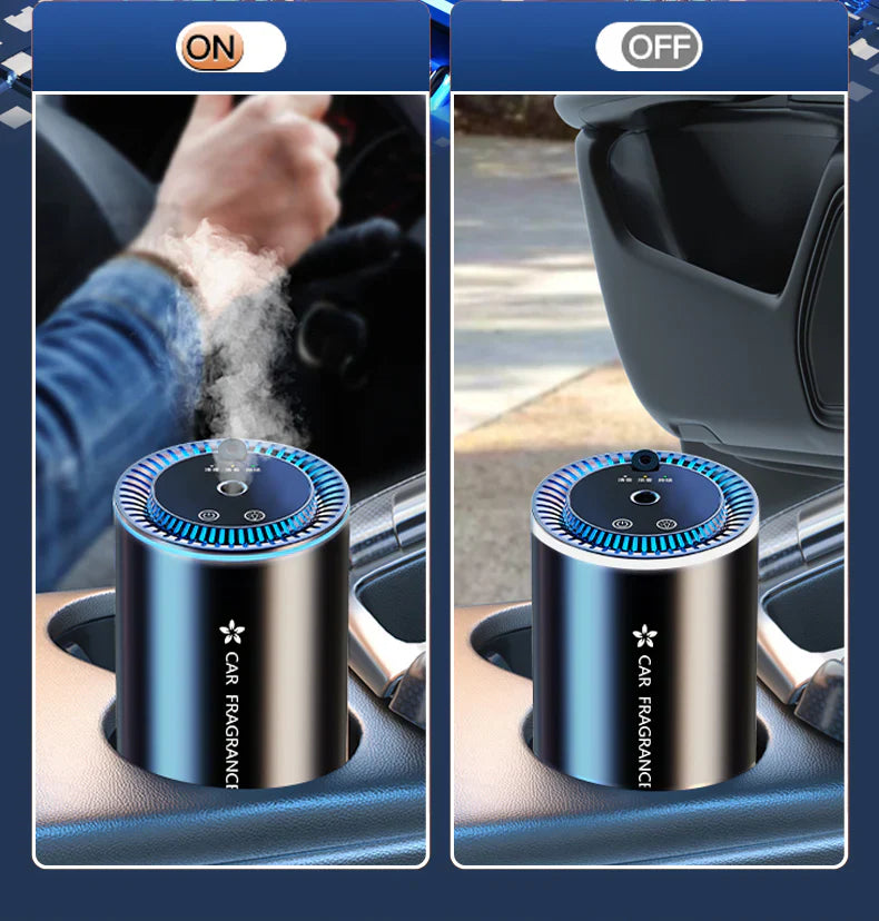 Car Perfume Aroma Diffuser With RGB & Sky Light Projection